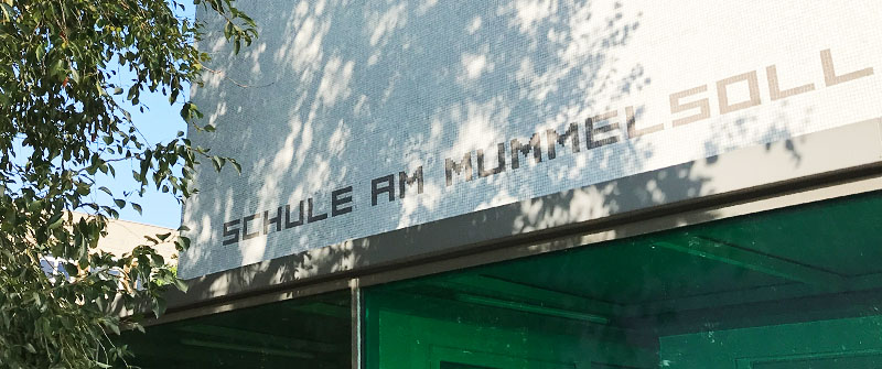 Schulsozialarbeit an der Schule am Mummelsoll, Förderzentrum, Schwerpunkt "Geistige Entwicklung", Berlin Marzahn-Hellersdorf, Schulgebäude